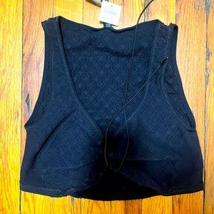 Anthropologie | LG | Corset Crop Top